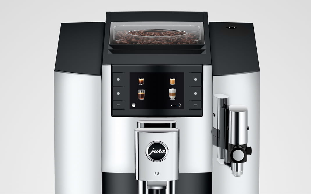 JURA E8 (JPA) エスプレッソマシン Chrome + 付属品5点 JURA E8 (JPA